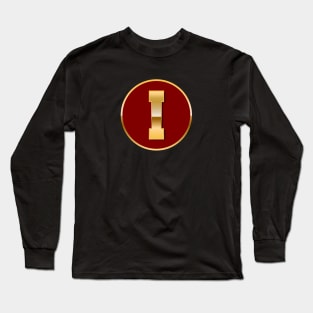 Gold letter I Long Sleeve T-Shirt